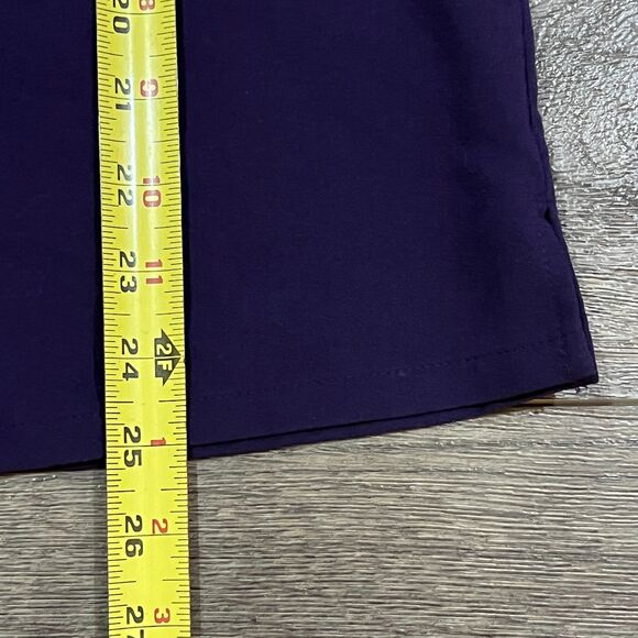 Figs Women's Purple Plum Scrubs Set - XS Catarina Top, XXS Zamora Pants - Picture 7 of 12